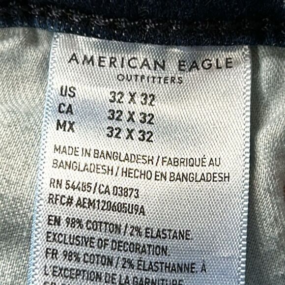 American Eagle Mens Original Straight Jeans - Picture 4 of 7